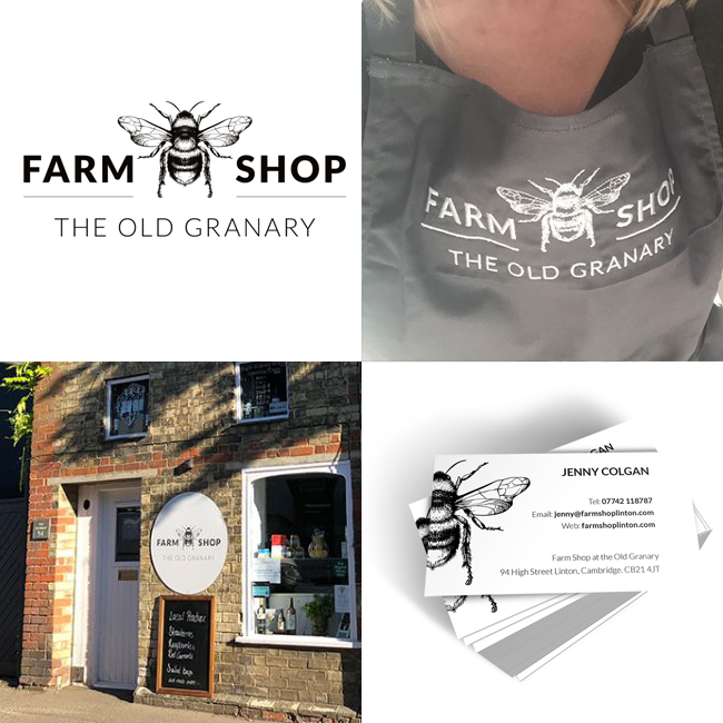 The Farm Shop brand identity